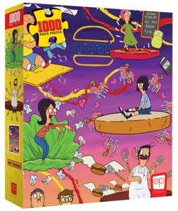 USAopoly Bob’s Burgers "Burger Dreams" 19" x 27" 1000 Piece Puzzle - Picture 1 of 2
