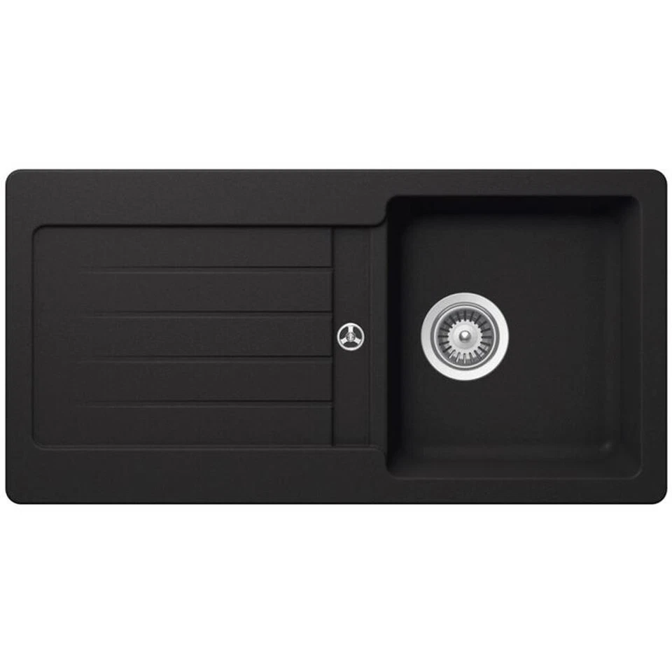 Granitspüle Victory Spüle S-VEL860 verschiedenen Farben 86 x 43,5 cm