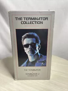 Terminator & Terminator 2 Judgment Day VHS 1991 Collection Used - Picture 1 of 5