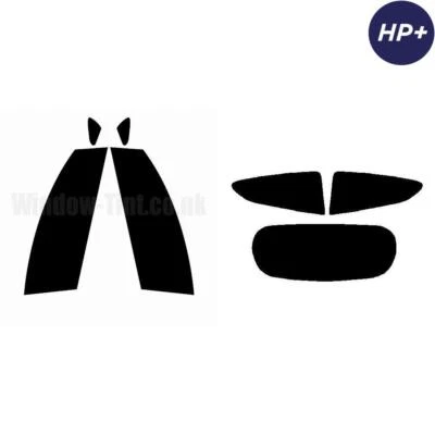 For Ford Fiesta 3-door 2008-17 (MK7) Carbon Pre Cut Window Tint Full 2-ply HP+ - Image 1 of 4