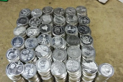 Sammlung 1987/2001 , 37 x 10 DM Silber, alle 625/925 / Silber komplett  - Bild 1 von 2