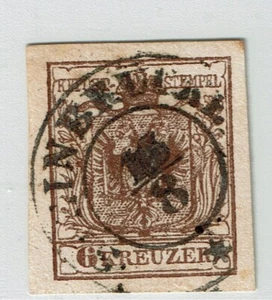 1850, 6 Kr. " STEINBRÜCKEN" - Bild 1 von 1