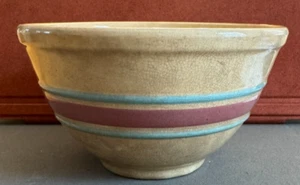 WATT 3" Pink & Blue Stripe Mixing Bowl-OVENWARE (6) USA - Picture 1 of 4
