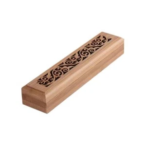 Wooden Incense Stick Holder Burning Joss Incense Box Burner Incense Hot 🥇 - Picture 1 of 12