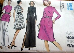*LOVELY VTG 1970s DRESS or TUNIC Sewing Pattern 18/40 - Picture 1 of 1