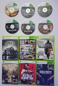 XBOX 360 Game Lot 10 Games. - Picture 1 of 11