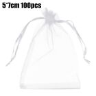 Premium Sheer White Organza Gift Bags Perfect for Wedding Favors and Gifts