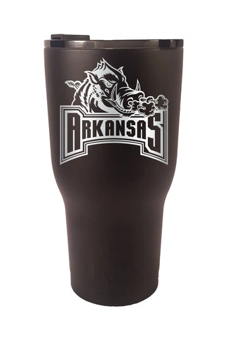 Arkansas Razorbacks RTIC Laser Engraved 20 or 30 oz Stainless Steel Tumbler Cover