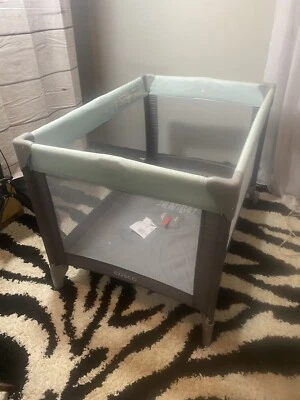 Cosco Funsport Portable Compact Baby Play Yard, Gray Arrows - Image 1 of 4