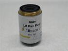 Nikon LU Plan Fluor 10X/0.30 ∞/0 WD Microscope Objective Lens 30Days Warranty