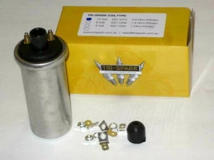 Bobina Tri-Spark 12V bobina 12 voltios bobina de encendido 40 mm Lucas # 45276 Triumph Norton BSA - Imagen 1 de 1