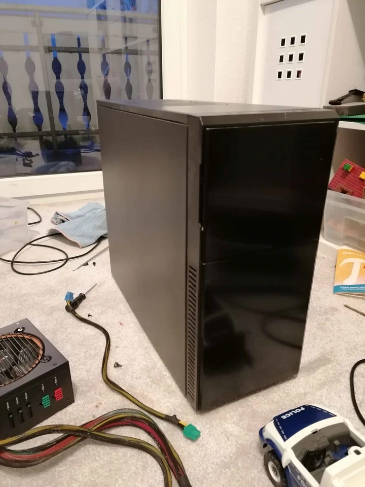 Nanoxia Deep Silence 3 ATX PC-Gehäuse MidiTower USB 3.0 gedämmt schwarz - Bild 1 von 1