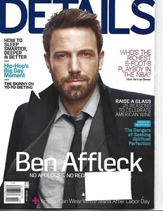 OKTOBER 2012 DETAILS MAGAZIN BEN AFFLECK SLEEP BETTER HIP-HOP GAY MOMENT NBA - Bild 1 von 1
