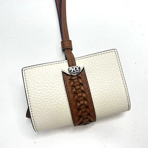 Pretty Tough BRIGHTON Contempo Cádiz Bandolera Estuche para Tarjetas Blanco-Equipaje Nuevo con Etiquetas $115 - Imagen 1 de 12