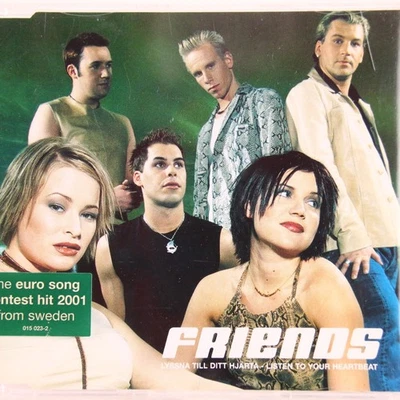 Music Musik MAXI CD Friends – Lyssna Till Ditt Hjärta / Listen To Your Heart Gut - Bild 1 von 2