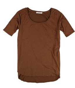 Project Social T Womens Tunic Basic T-Shirt, Brown, Medium - Picture 1 of 2