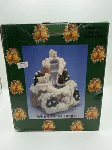 Department 56 Christmas Polar Bear Waterfall - Musical - Picture 1 of 6