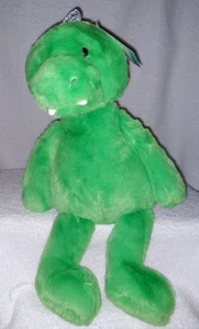 Peluche caprichoso dinosaurio verde 12" nuevo con etiquetas - Imagen 1 de 2