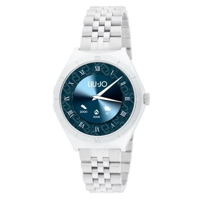 LIU JO CLASS SILVER  SMARTWATCH  SWLJ174  CON MICROFONO  UNISEX    NUOVO - Immagine 1 di 2