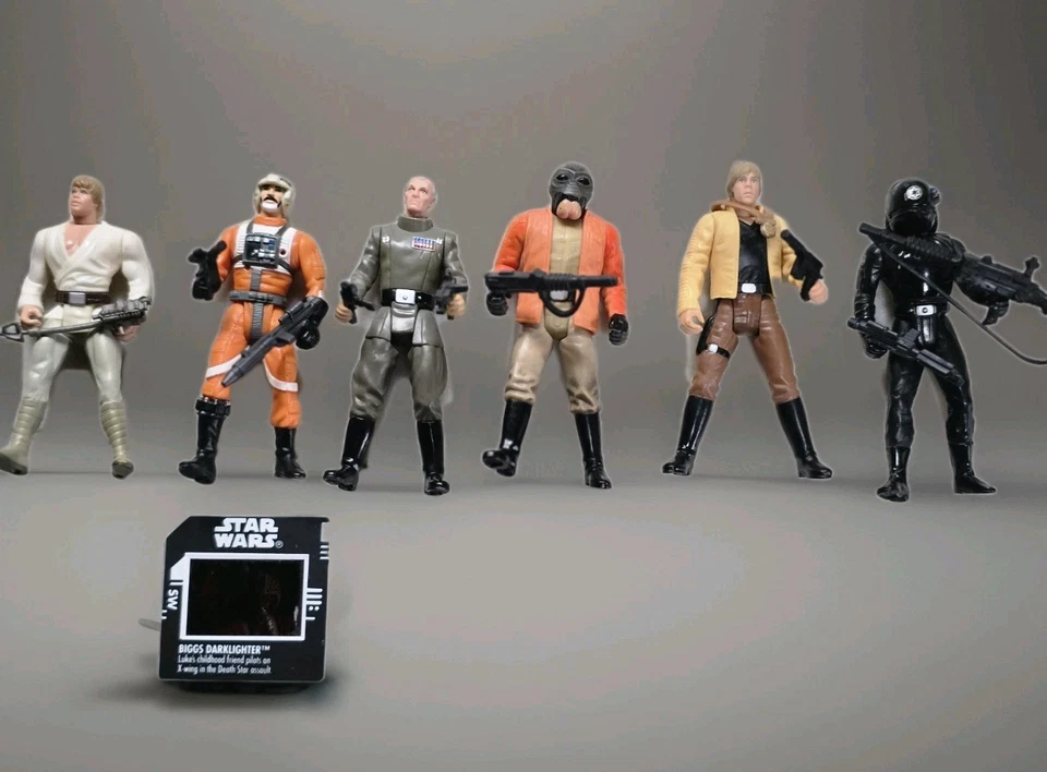 Lote de 6 figuras de acción Star Wars Ep lV: A New Hope 1995-97 Foto 1 de 4