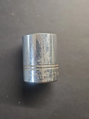 Vintage Williams 1" EUA 1/2 DRIVE 12 PT SOQUETE PADRÃO - ST-1232 GUC  - Imagem 1 de 4