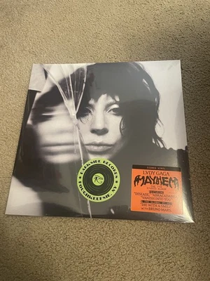 Lady Gaga SIGNED Mayhem Vinyl LP indie Alt Cover AUTOGRAPHED Insert New sealed  - Image 1 of 2