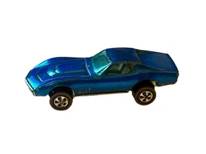Corvette personalizado Hot Wheels Redline Red Line azul 1967 - Imagen 1 de 14