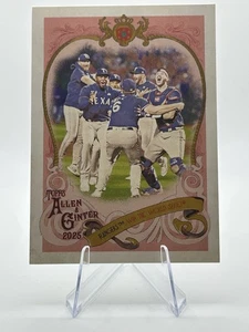 Jonah Heim 2025 Allen & Ginter #SV-3 Texas Rangers Sweet Victory - Picture 1 of 2