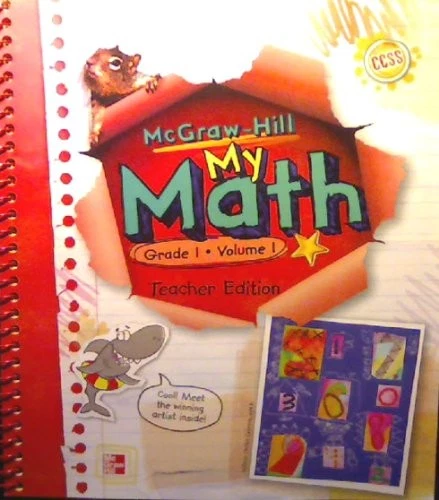 MCGRAW-HILL MY MATH GRADE 1 VOLUME 1 TEACHER EDITION, - Image 1 of 1