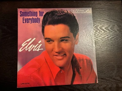 ELVIS PRESLEY SOMETHING FOR EVERYBODY RCA LPM-2370 1ST PRESS Foto 1 de 3