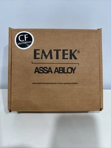 Juego de perillas de privacidad y privacidad Emtek Astoria C8100 cristal níquel satinado nuevo - Imagen 1 de 10