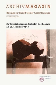 ARCHIVMAGAZIN. Beiträge zur Rudolf Steiner Gesamtausgabe: Nr. 2, November 2 ... - Picture 1 of 1