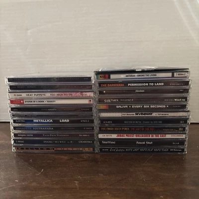 Heavy Metal/Hard Rock 23 CD Anthrax/Seether/Saliva/Metallica/Sevendust Read - Image 1 of 4