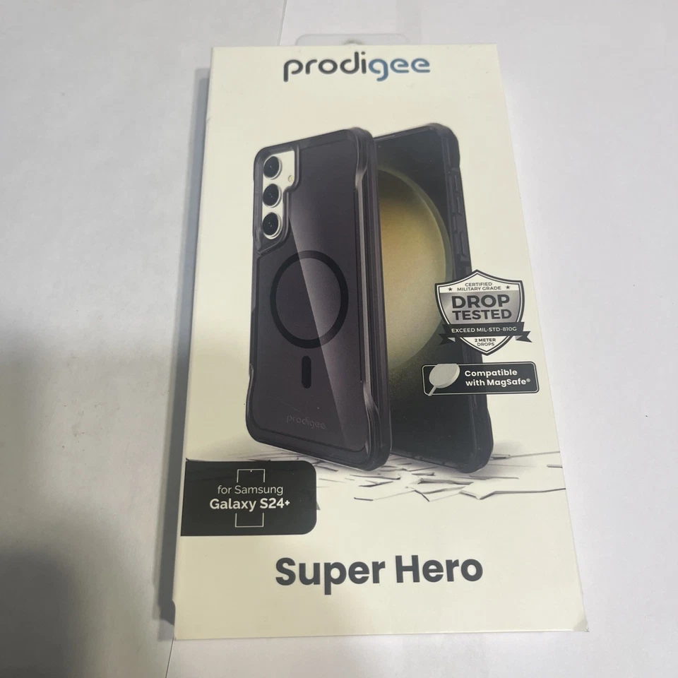 Prodigee Super Hero Case for MagSafe for Samsung Galaxy S24+ (Plus) - Smoke - Image 1 of 1