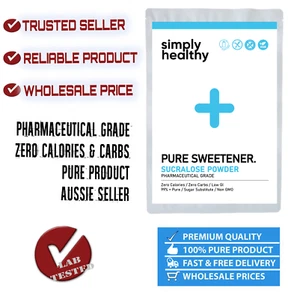 Sweetener Sucralose 200g, Pharma Grade, Premium Quality Ingredient, Express Post - Picture 1 of 8