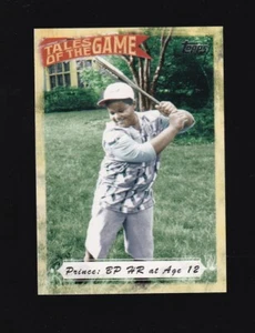 2010 Topps Tales of the Game Prince Fielder #TOG-18 Milwaukee Brewers - Picture 1 of 2