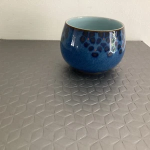 Denby Midnight Blue Sugar Bowl Perfect Condition - Picture 1 of 6