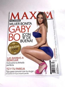 MAXIM Magazine March 2009 Spanish En Espanol --GABY GABRIELLA BO - Picture 1 of 3