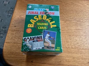 Factory Sealed 1993 Fleer Final Edition Baseball Card Box Set 310 Cards MLB NEW - Picture 1 of 4