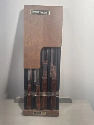 Juego de cuchillos de colección Town and Country de Washington Forge montaje en pared NOS Foto 1 de 4