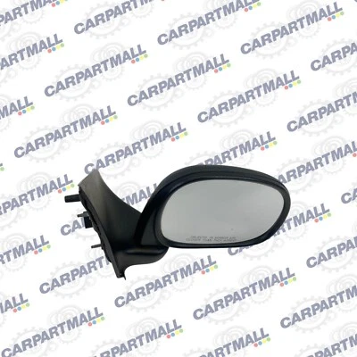 2003 03 Ford F-150 Front Right Passenger Side View Maual Door Mirror Black OEM Foto 1 de 4