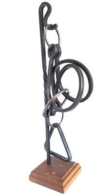 Tucker Jones Western Iron Tavern Puzzle - Game - with stand to display - Image 1 of 4