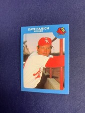 1986 Louisville Redbirds #25 Dave Rajsich RC - Rare Team Issue Minor League