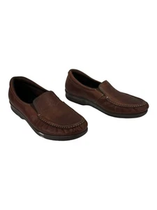 Zapato mocasín de mujer SAS talla 11,5 ancho medio cuero marrón - Imagen 1 de 11