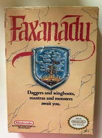 Faxanadu - Nintendo, NES - Complete CIB - See description 
