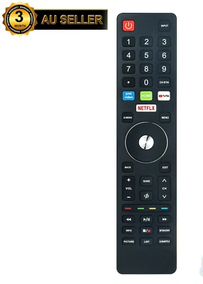 New YDX-135 Replaced Remote Control for RCA TV With Youtube Netflix Prime Video - image 1 of 4