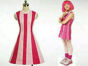 Lazytown Stephanie Meanswell Cosplay Costume skirt dress Custom Made / D2 - Picture 1 of 10