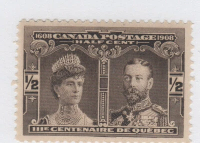 CANADA 908 #96i Half cent Prince & Princess of Wales Pos 44 Major Re-entry VFNH - Image 1 of 2
