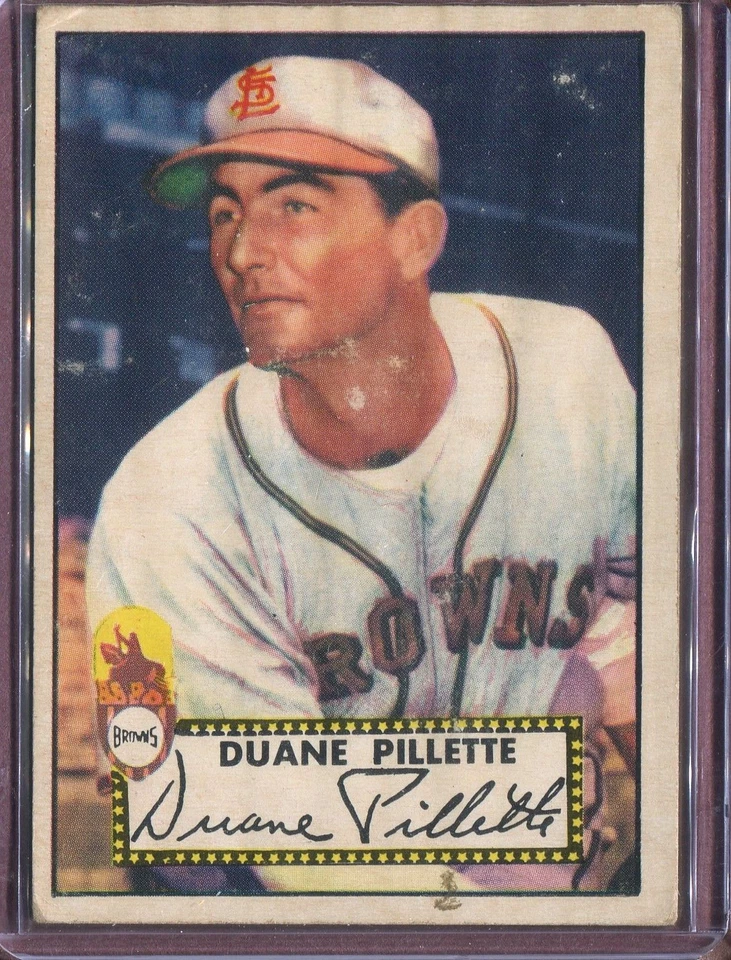 1952 Topps 82 Duane Pillette VG #D137596 - Image 1 of 1