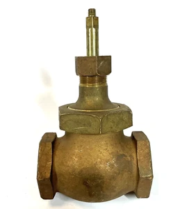 Crane 2" Bronze Globe Valve - Picture 1 of 5